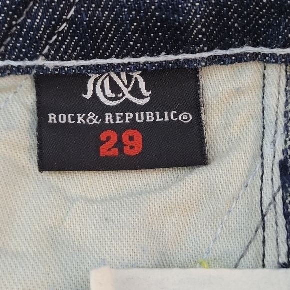 Rock & Republic Kurt Boot Cut Jeans - Size W29 L31 ** ALTERED - Picture 11 of 16
